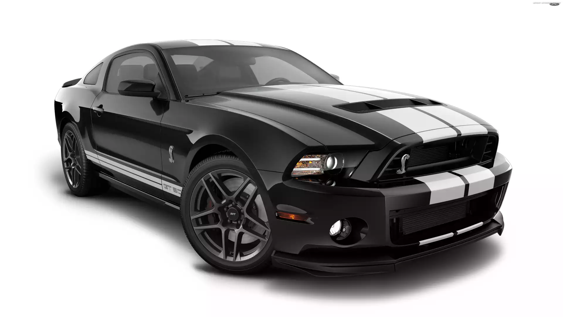 Ford, GT500, Czarny, Shelby