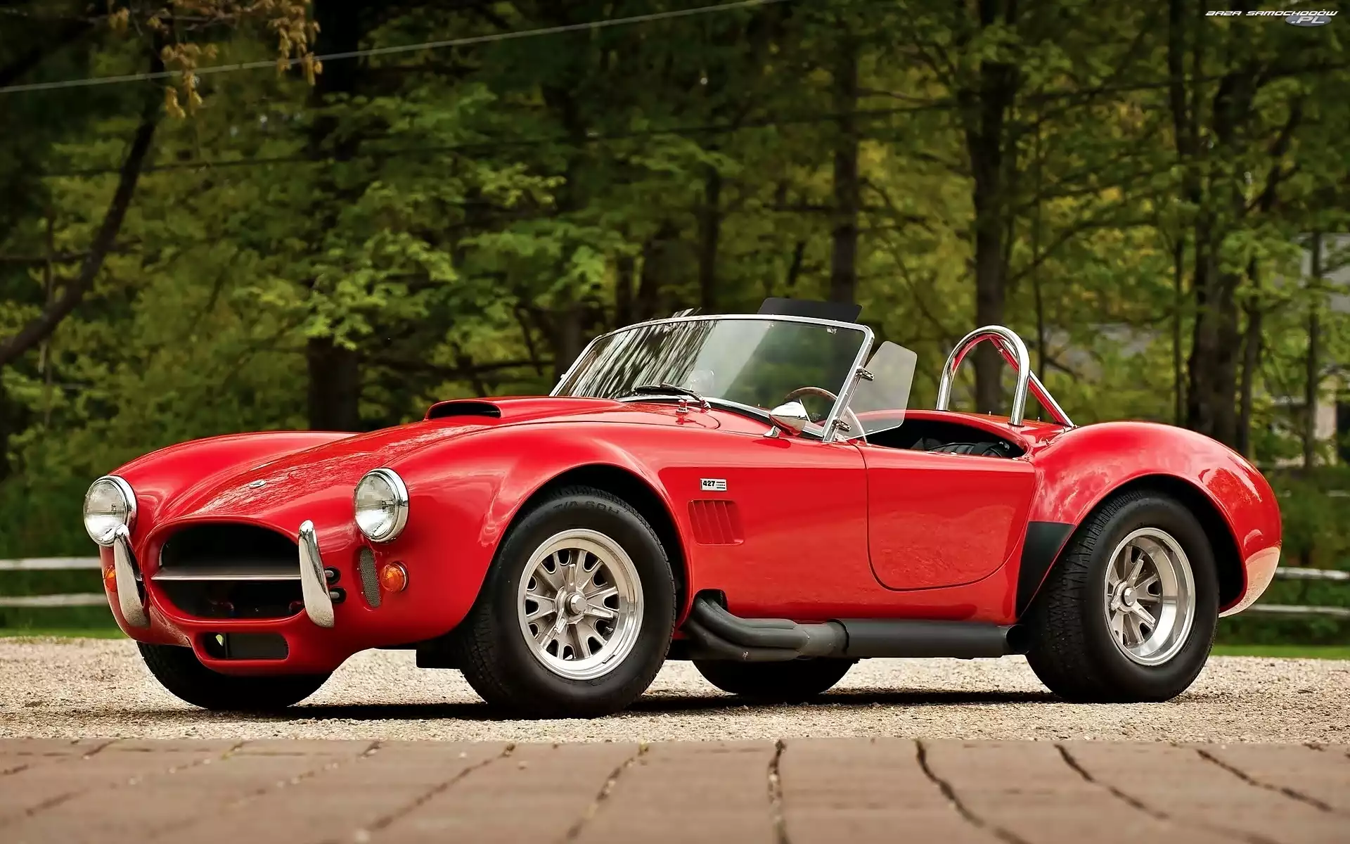 Ford, AC Cobra, Czerwony, Shelby