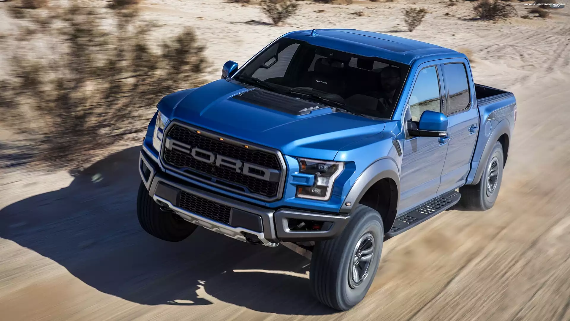 Ford F-150, 2019, Niebieski, Raptor