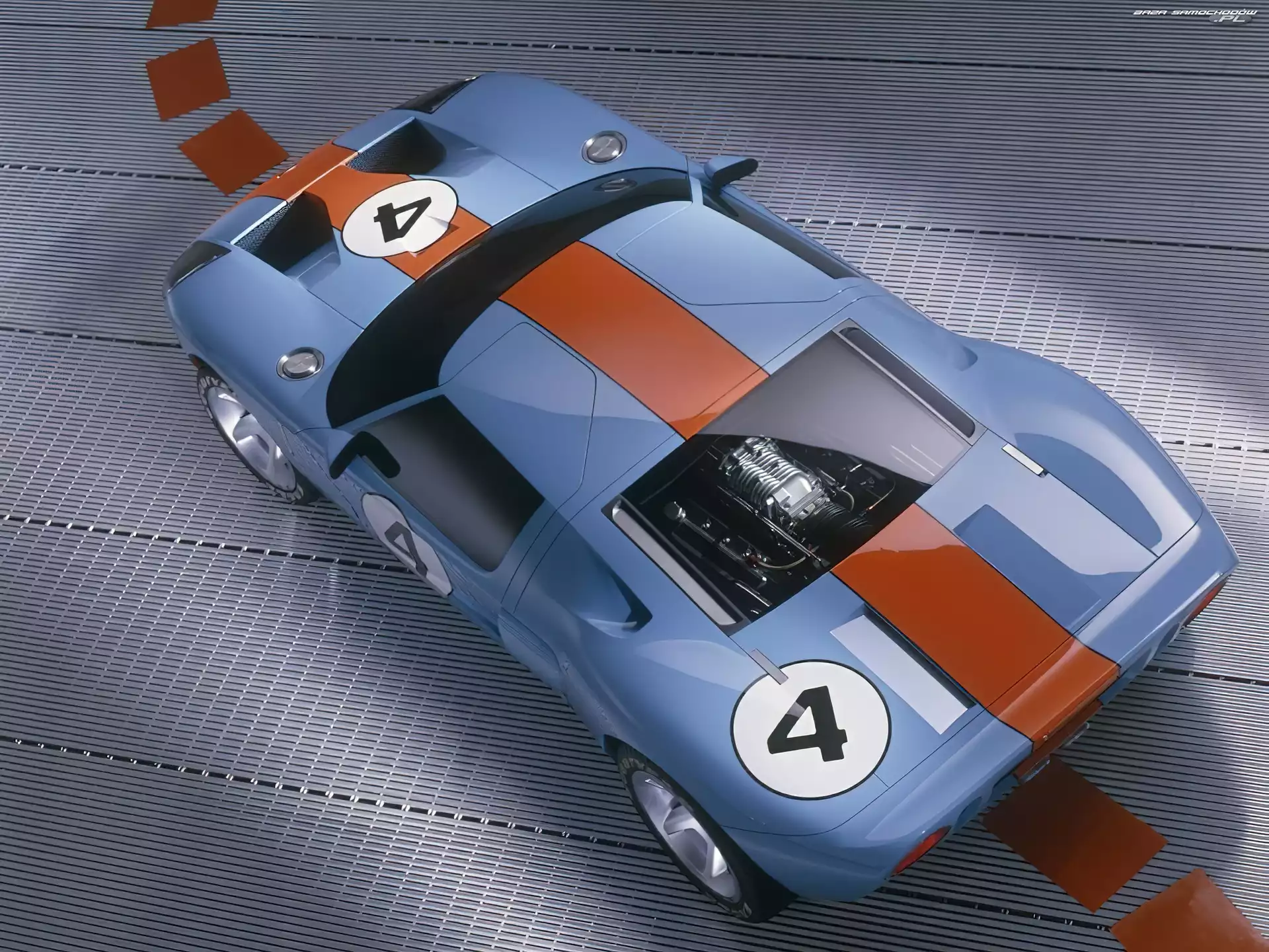Ford GT, Niebieski
