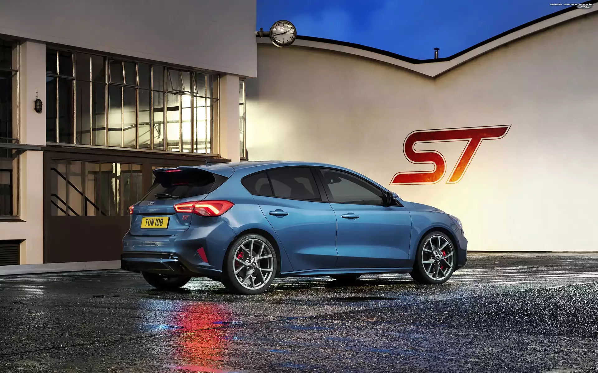 Ford Focus ST, 2019, Niebieski, Hatchback