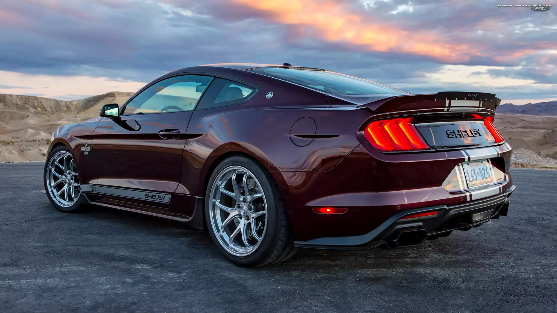 Ford Mustang Shelby Super Snake, Tył