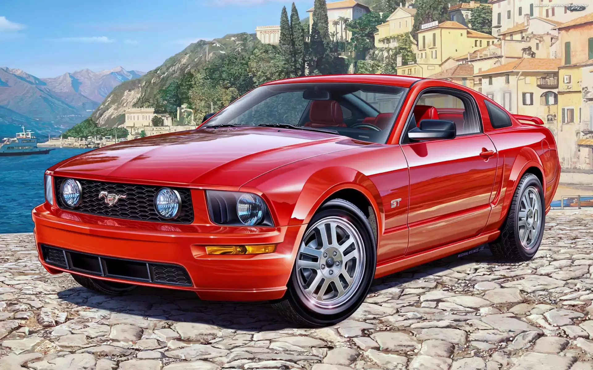 Ford Mustang, Wybrzeże, Domy