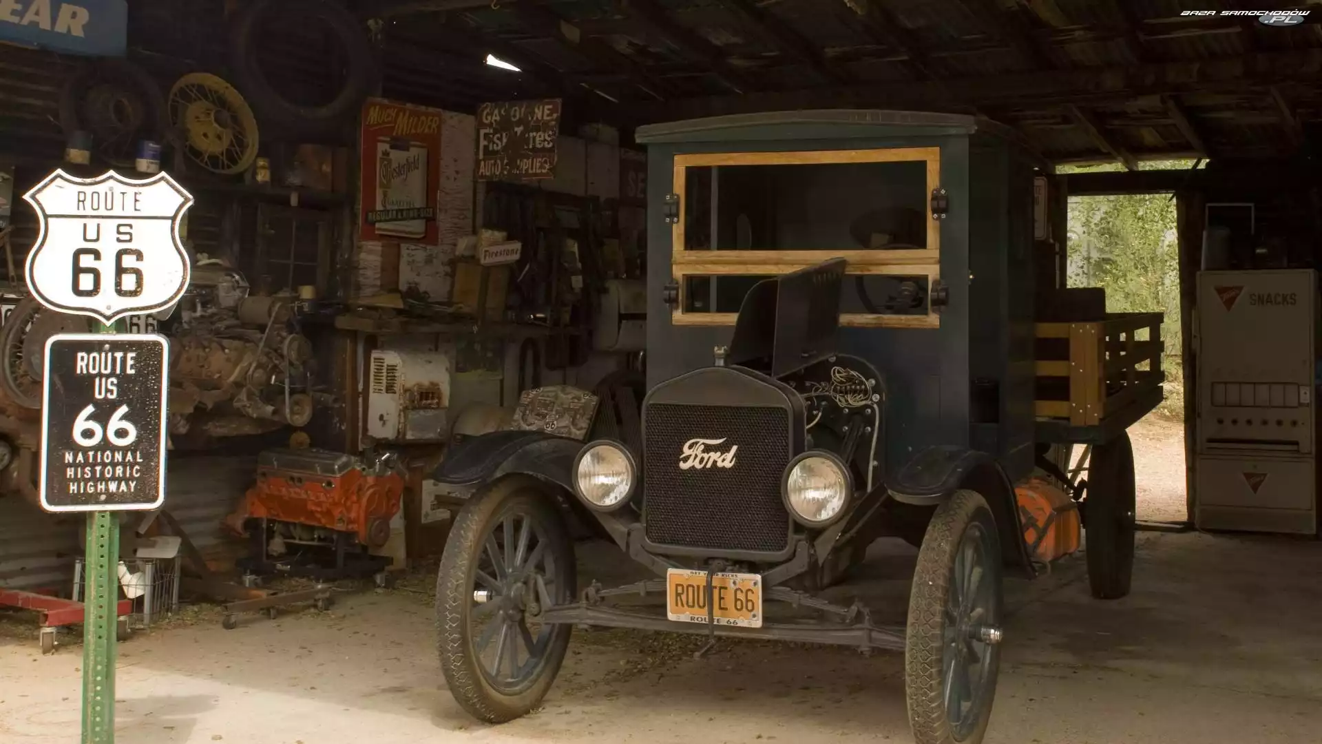 Ford, Znak, Zabytkowy, Garaż