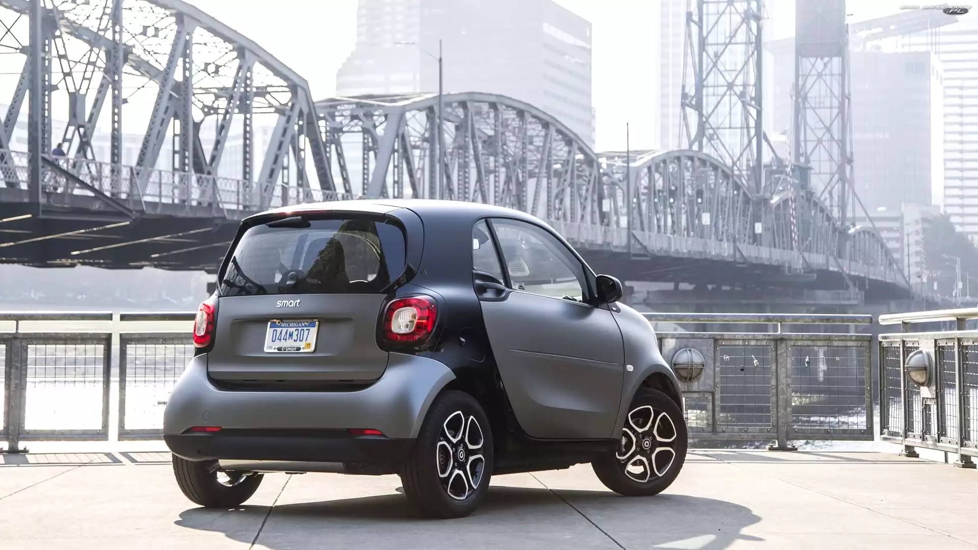 Fortwo, Most, Smart, Tył