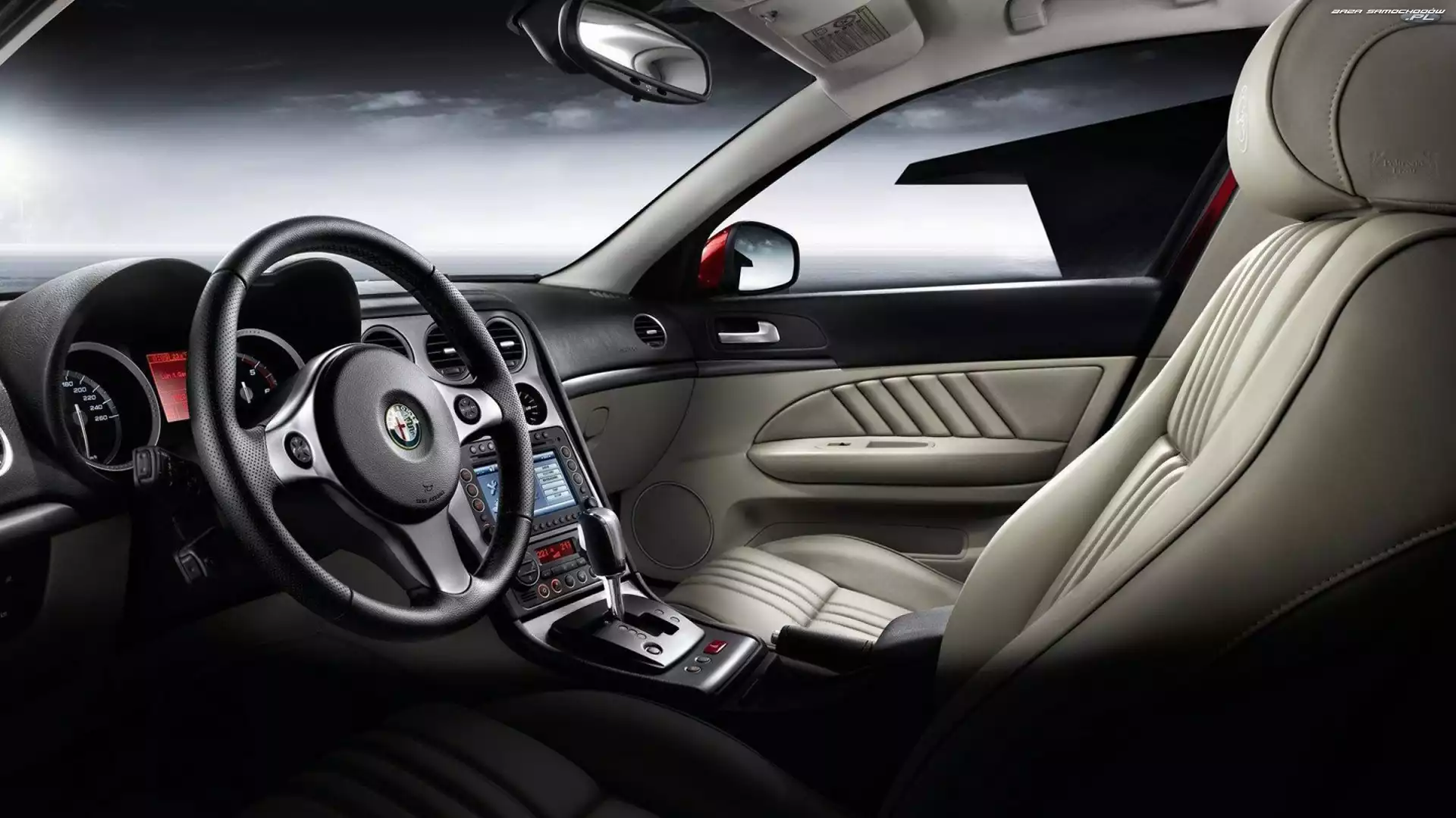 Fotele, Alfa Romeo Brera, Wnętrze