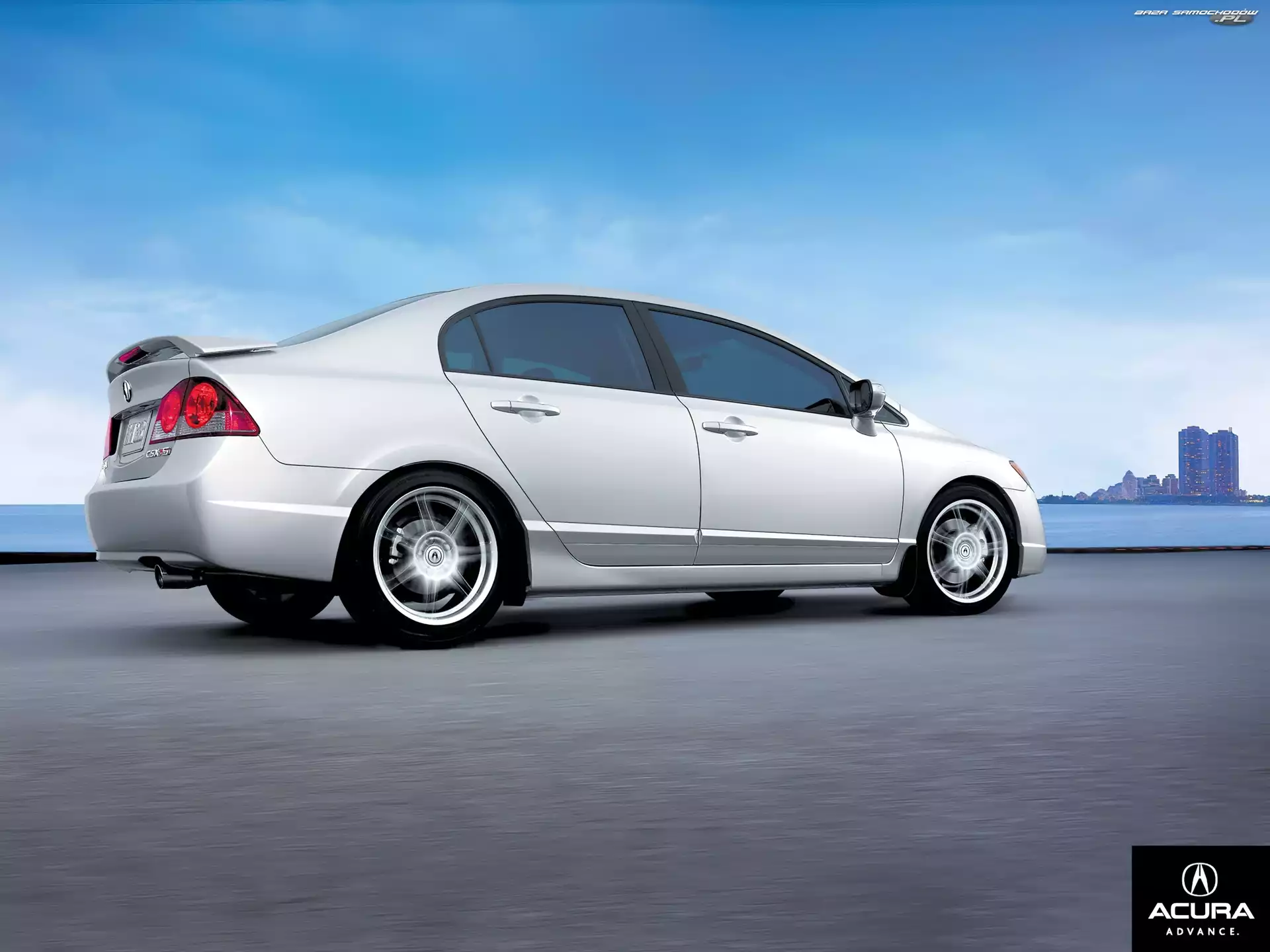 Foto, Acura CSX, Reklama