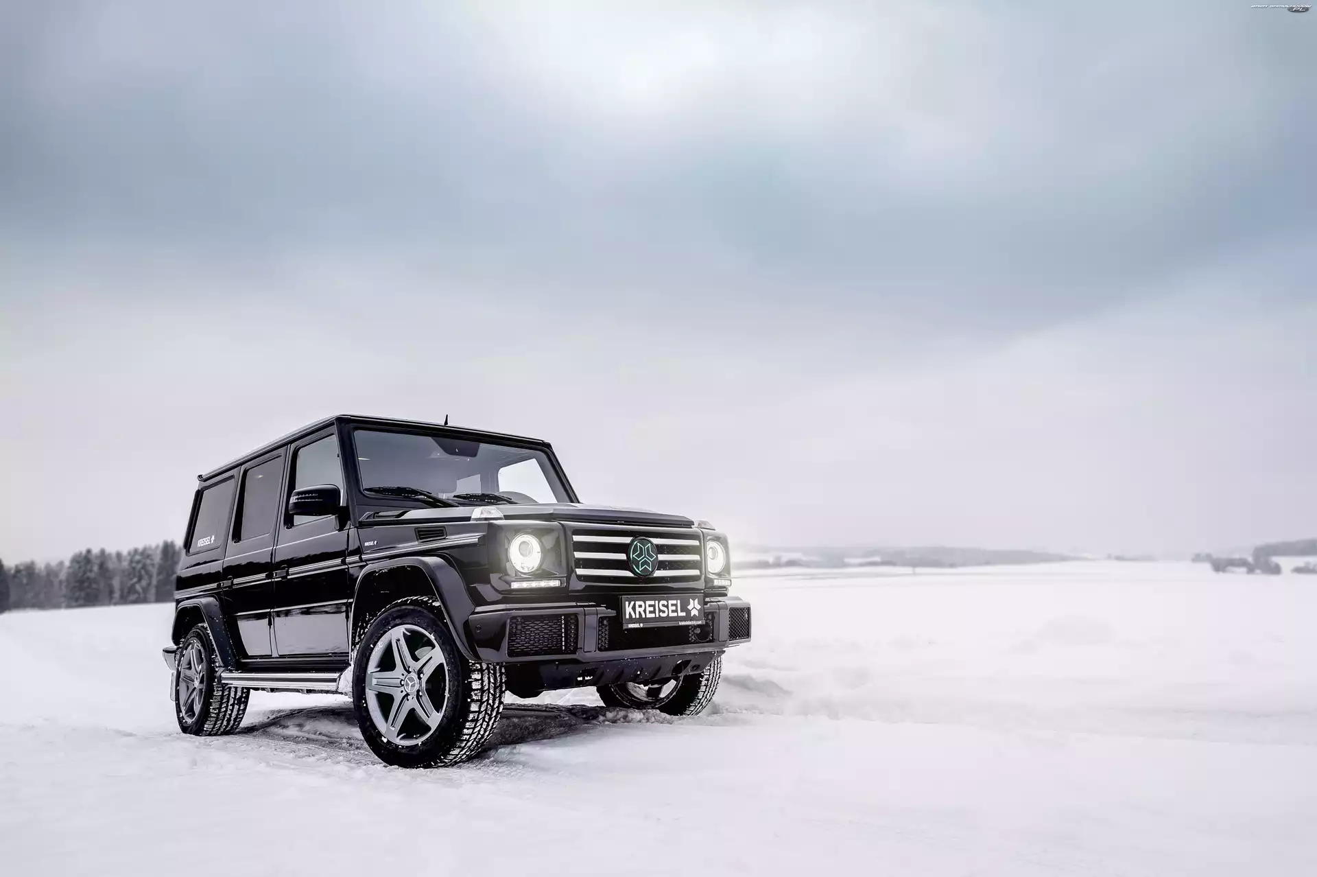 Mercedes G350d, 2017, Prototyp, Kreisel G-Class Electric