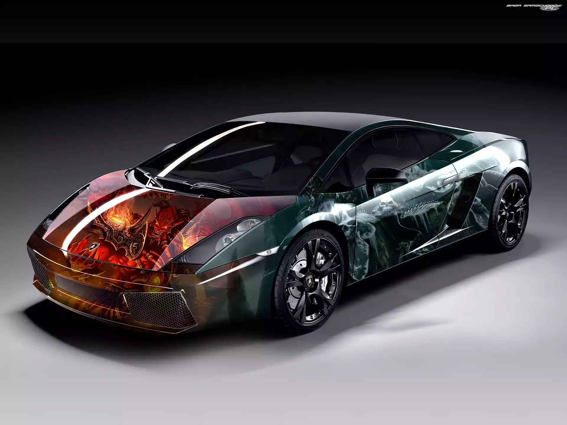 Airbrush, Lamborghini Gallardo