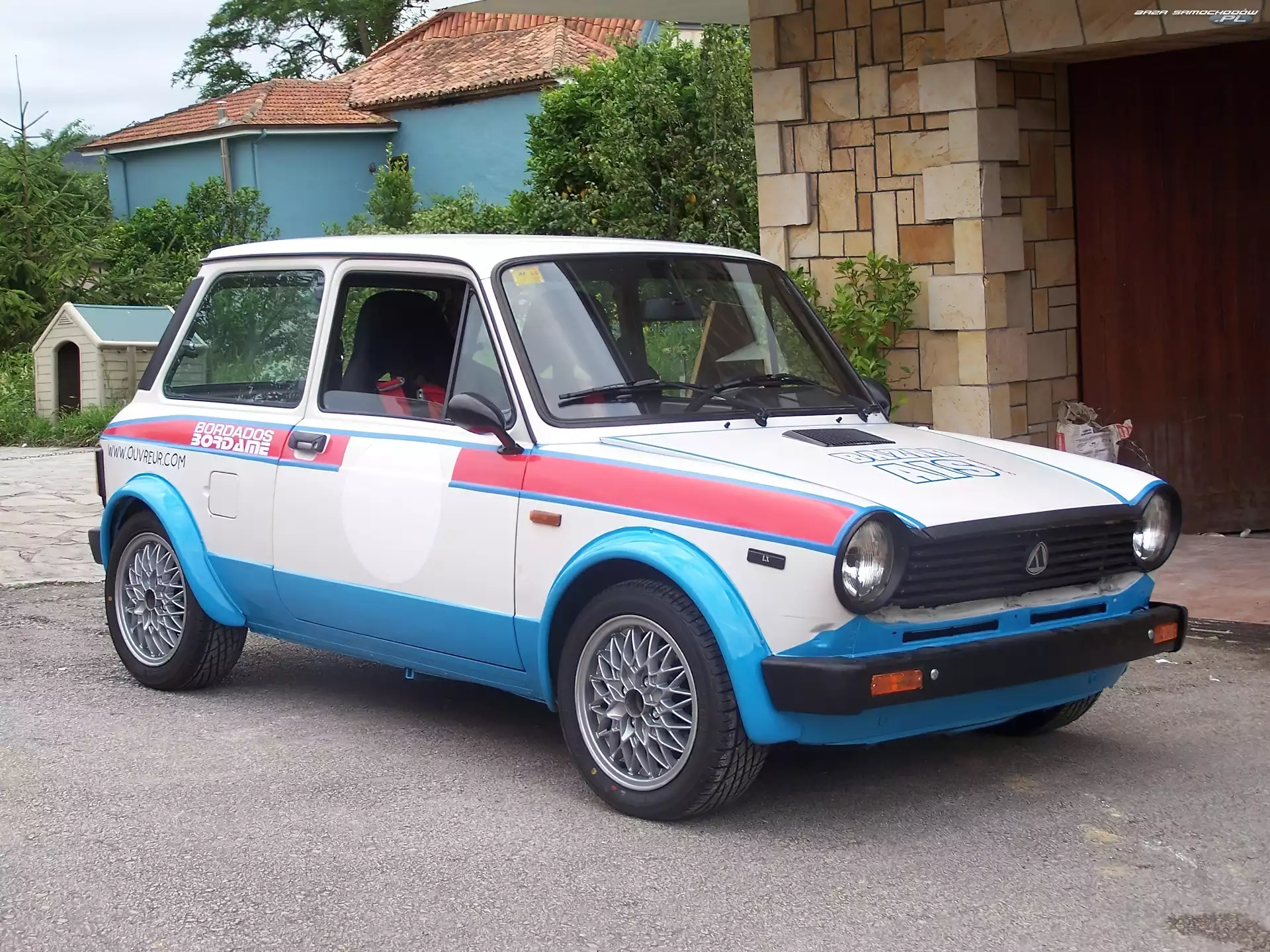 Garaż, Różnokolorowy, Autobianchi A112