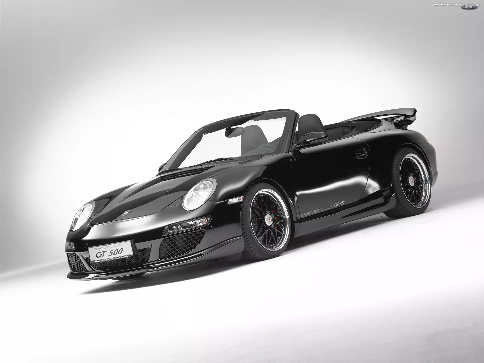 Gemballa, Cabrio, Czarne, Porsche 911