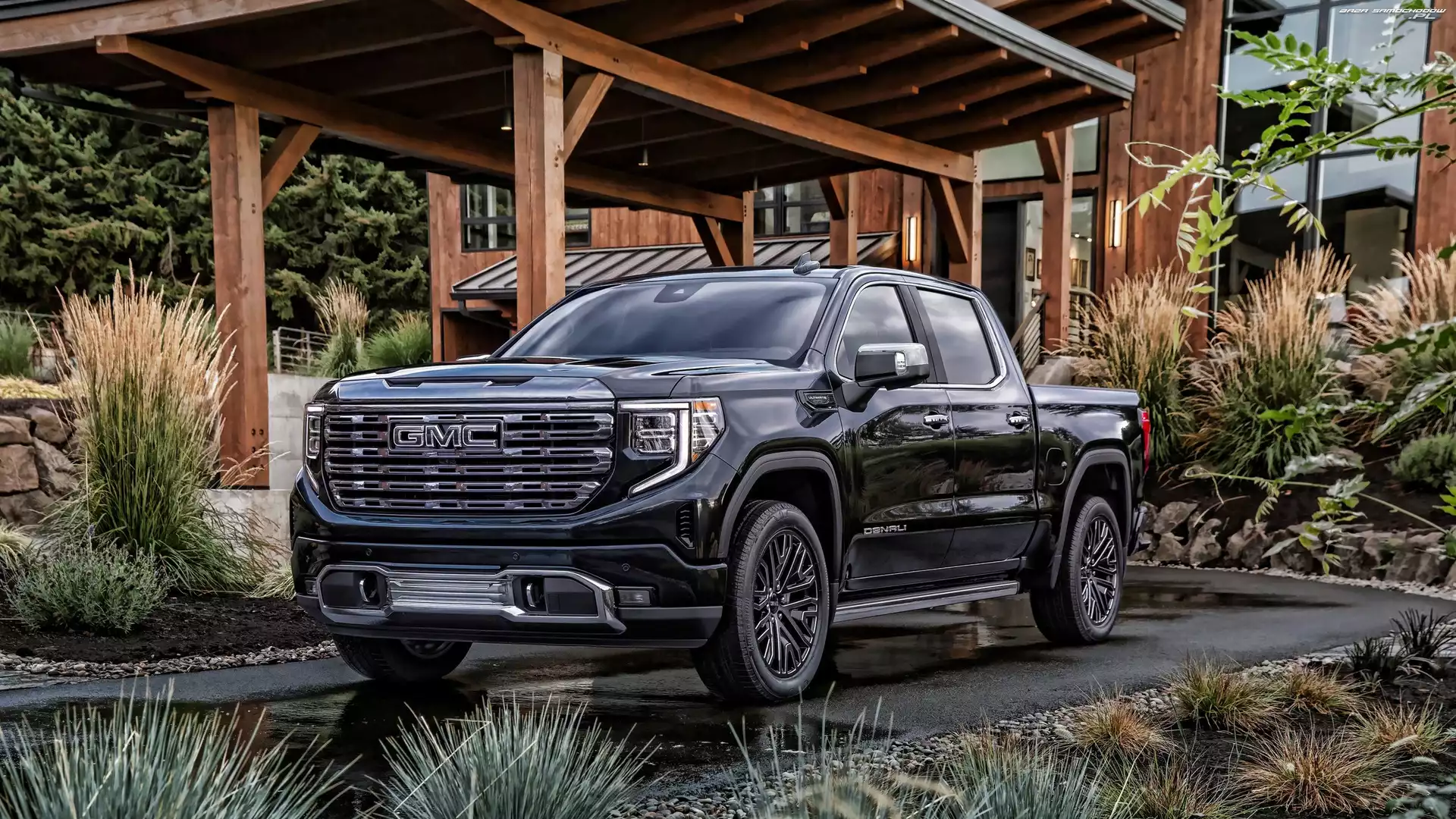 Czarne, GMC Sierra Denali Ultimate