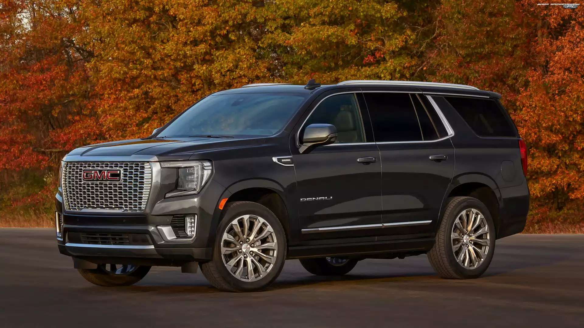 2021, GMC Yukon Denali, Czarne