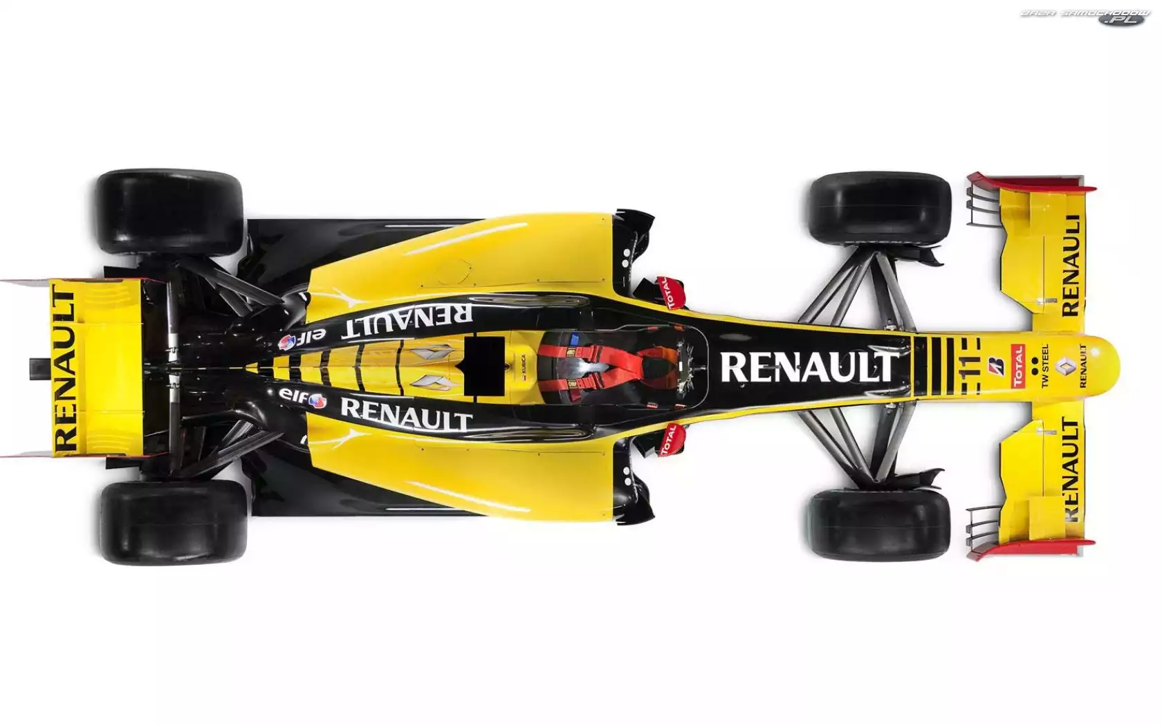 Góra, Widok, Formula, F1, Renault