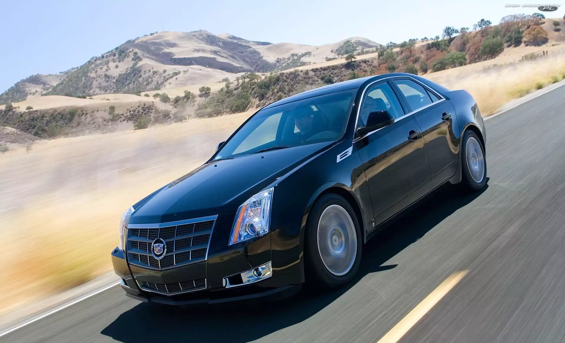 Góry, Droga, Cadillac CTS