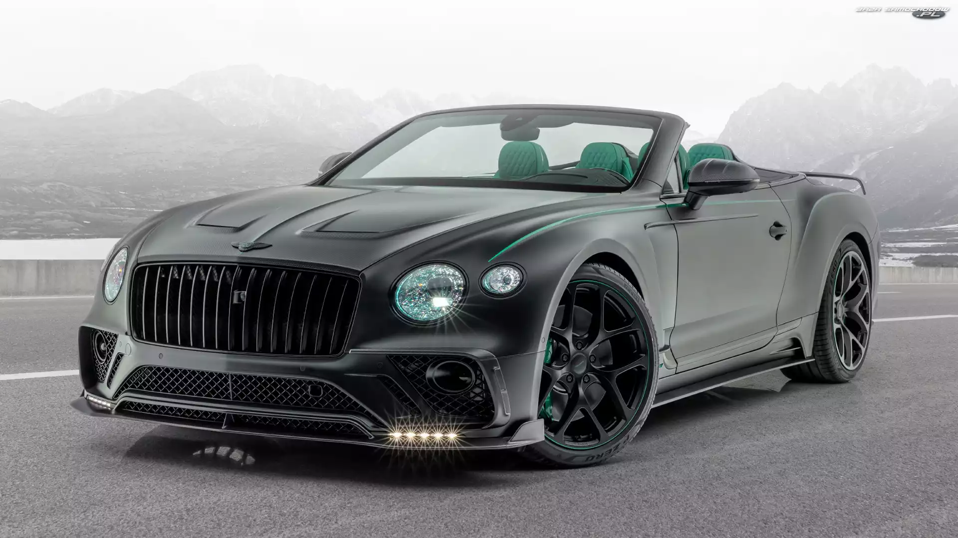 Góry, Bentley Continental GT, Kabriolet