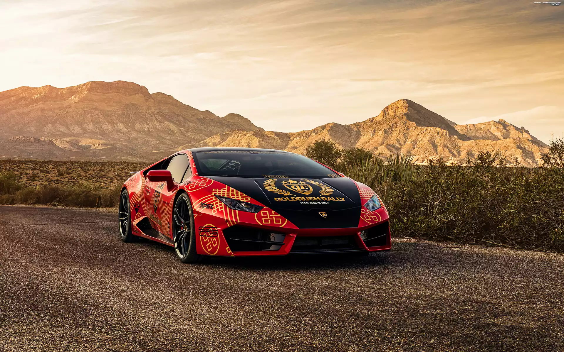 Góry, Lamborghini Huracan, Droga