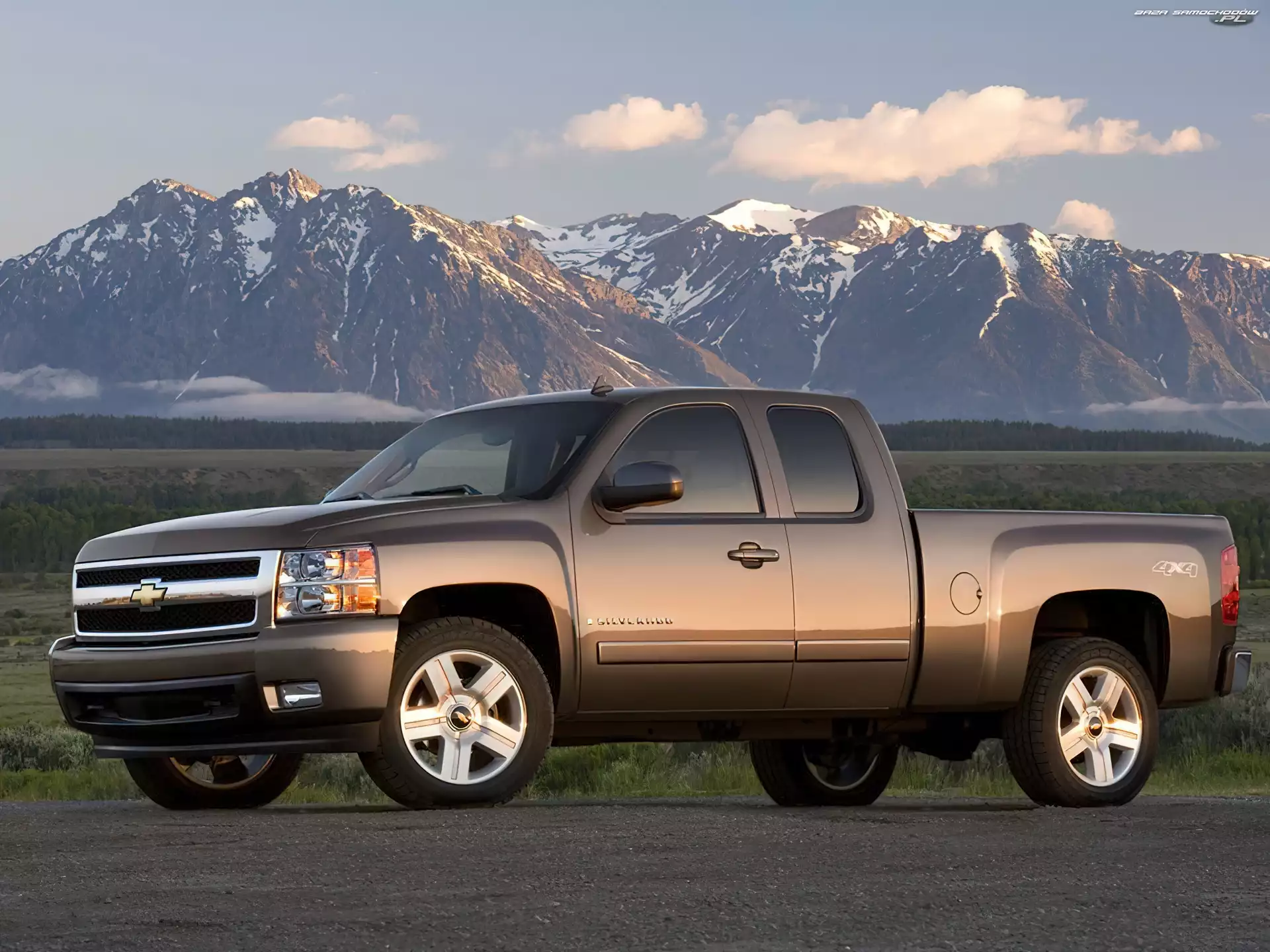 Góry, Chevrolet Silverado, 4x4