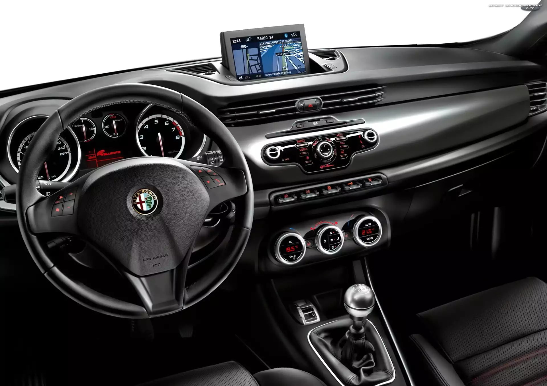 Gps, Kierownica, Giulietta, Alfa Romeo, Wnętrze