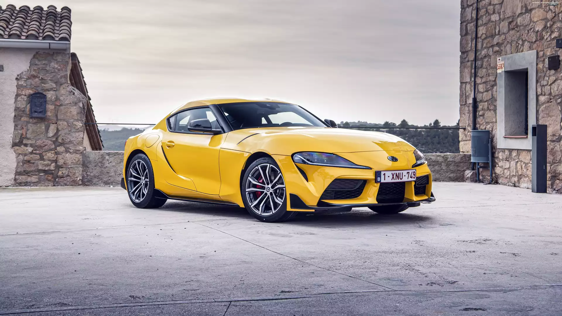 Żółta, Toyota GR Supra