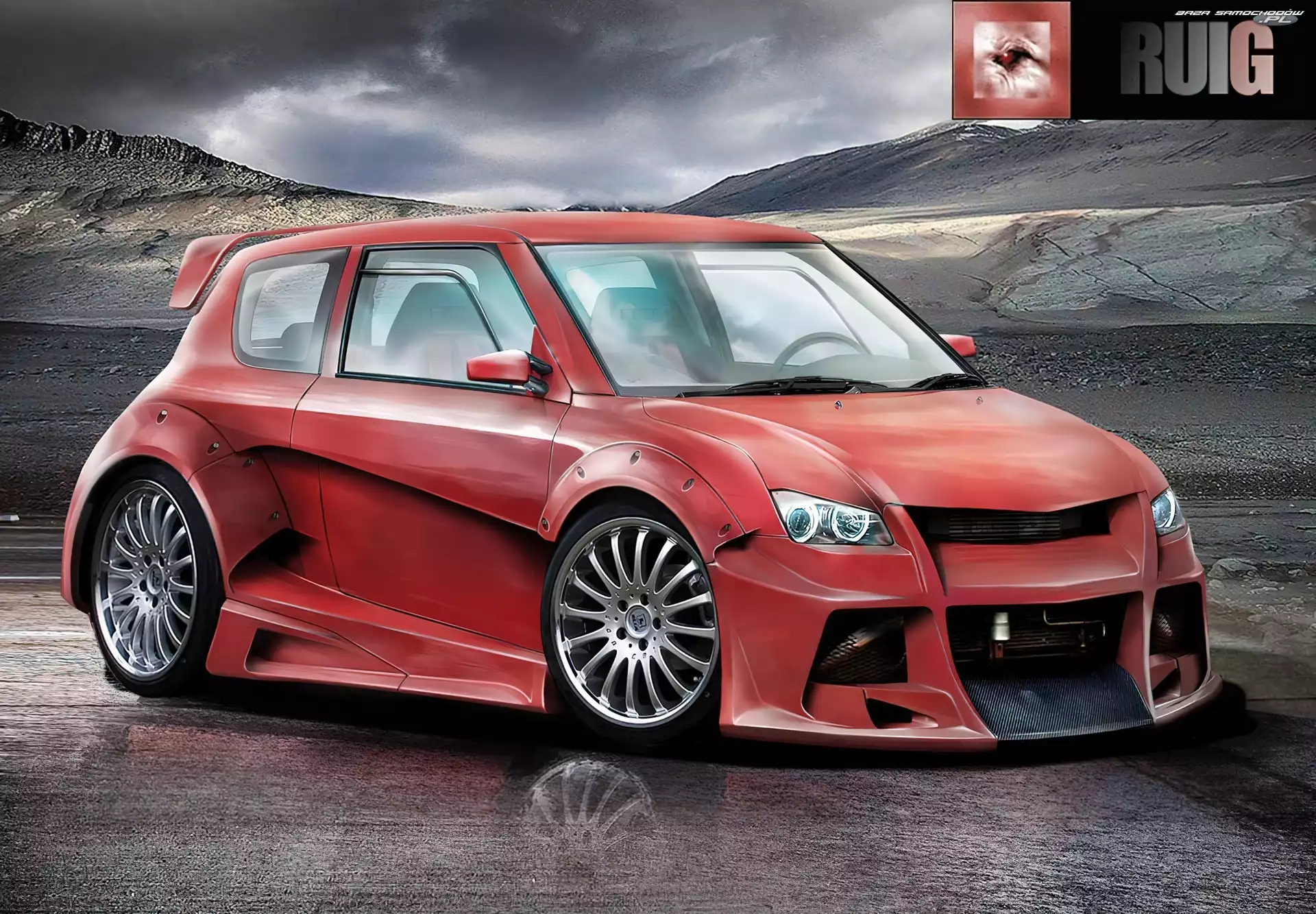 Graficzny, Suzuki Swift, Tuning