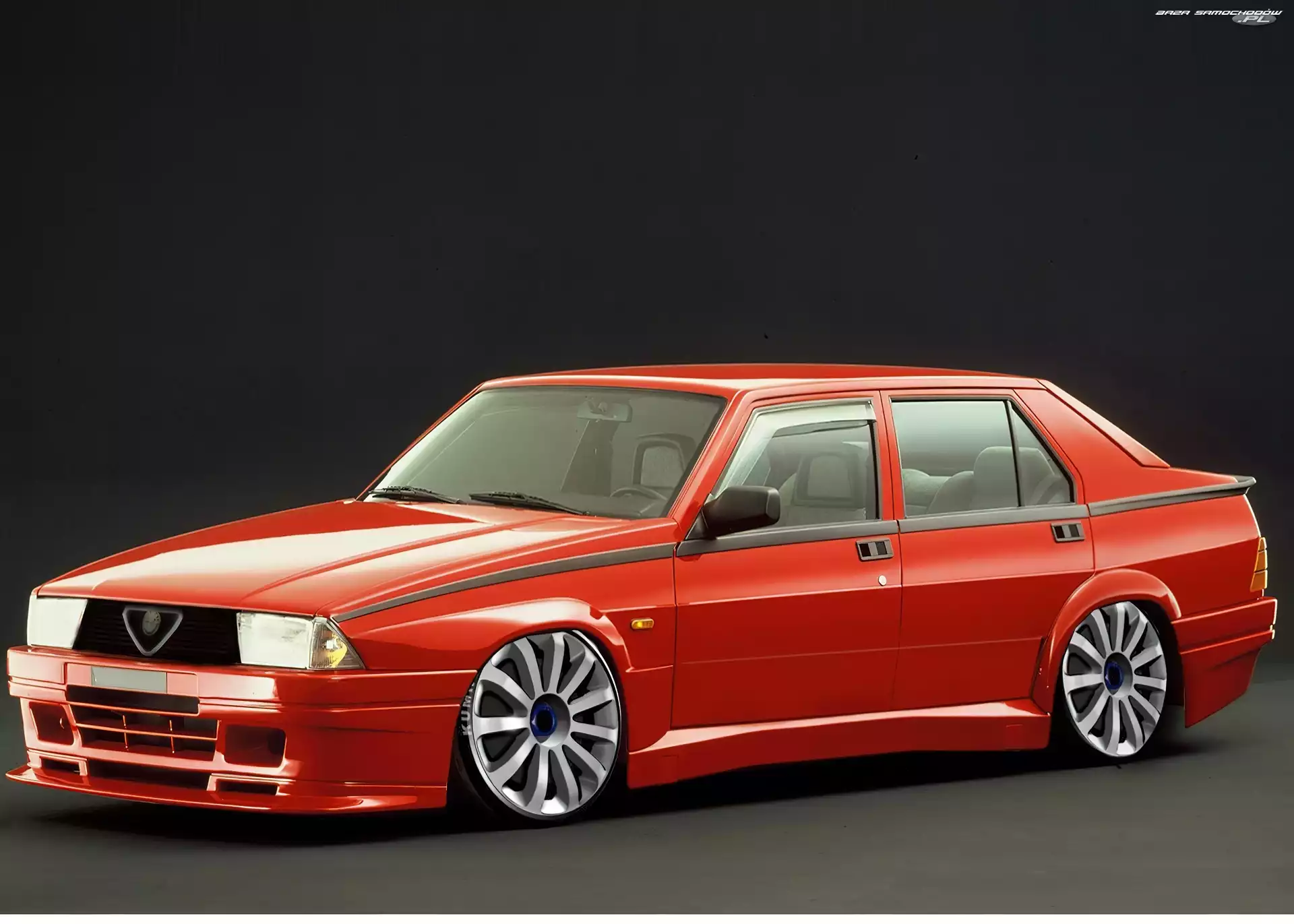 Grafika, Alfa Romeo 75, Tuning
