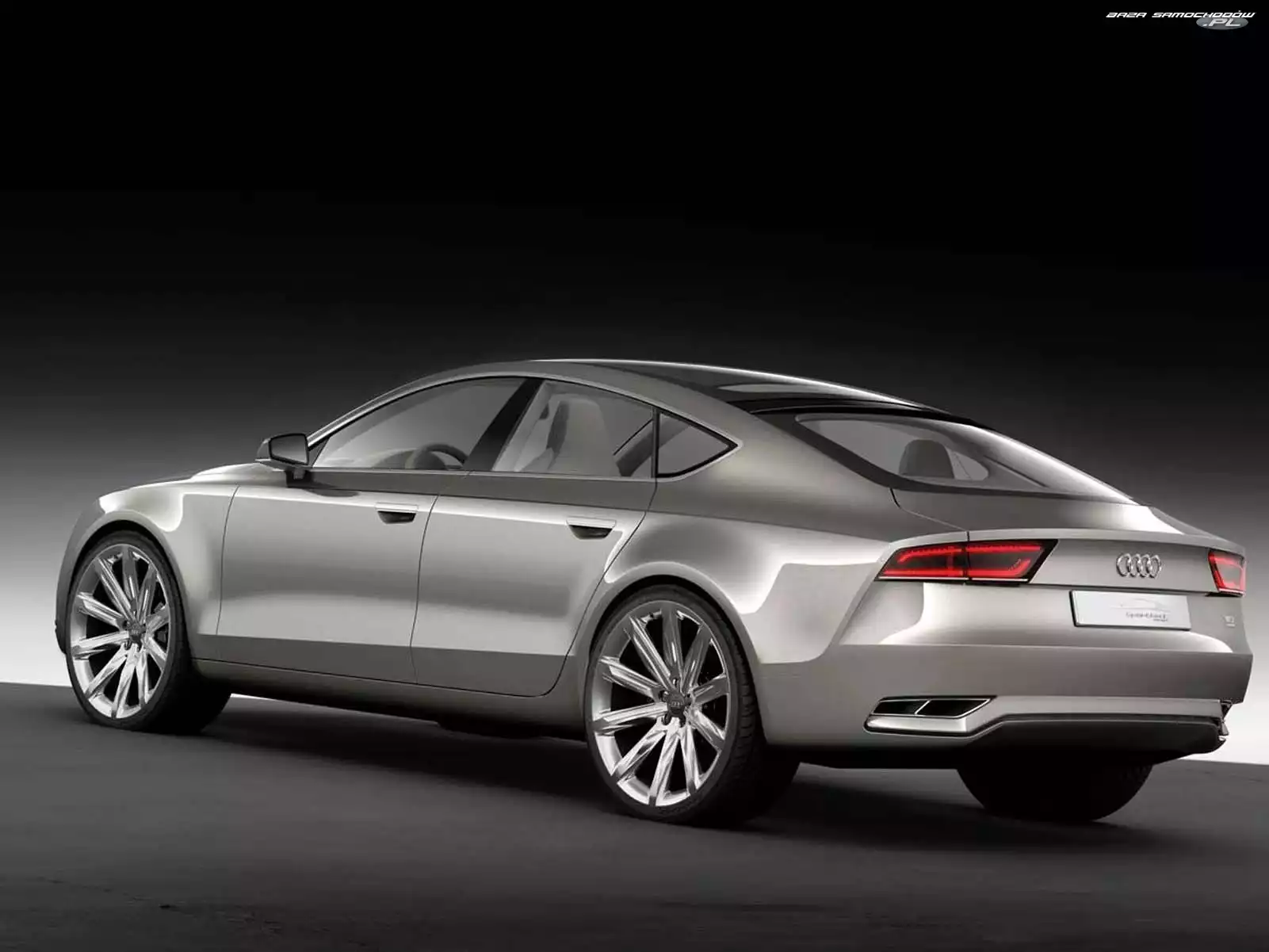 Grafika, Tył, Audi A7