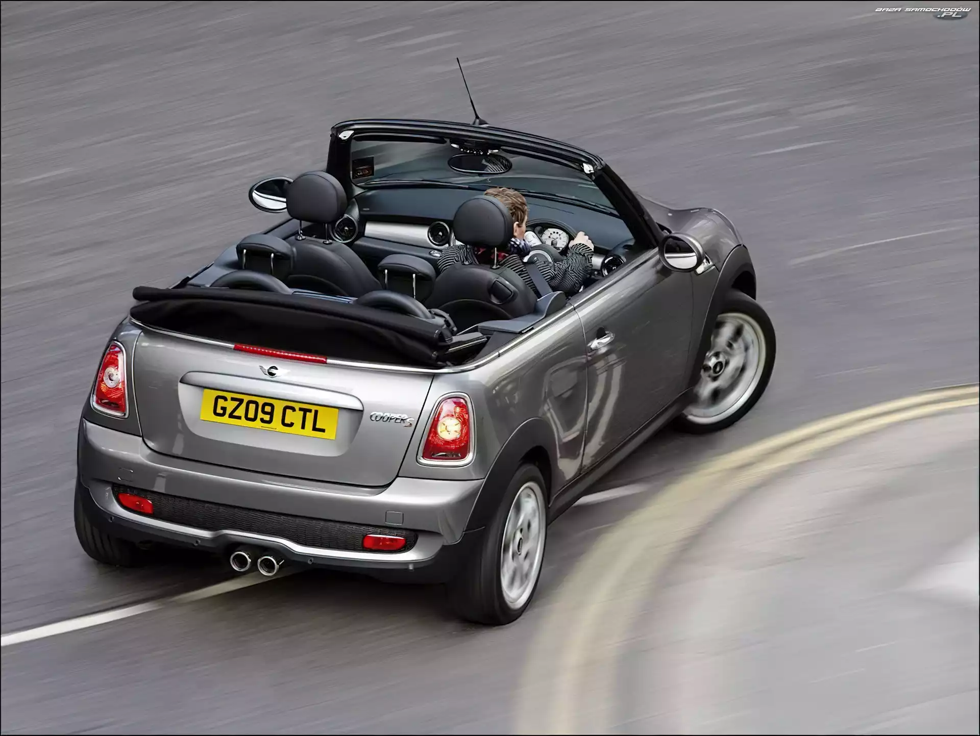Mini Cooper S Cabrio, Grafitowy