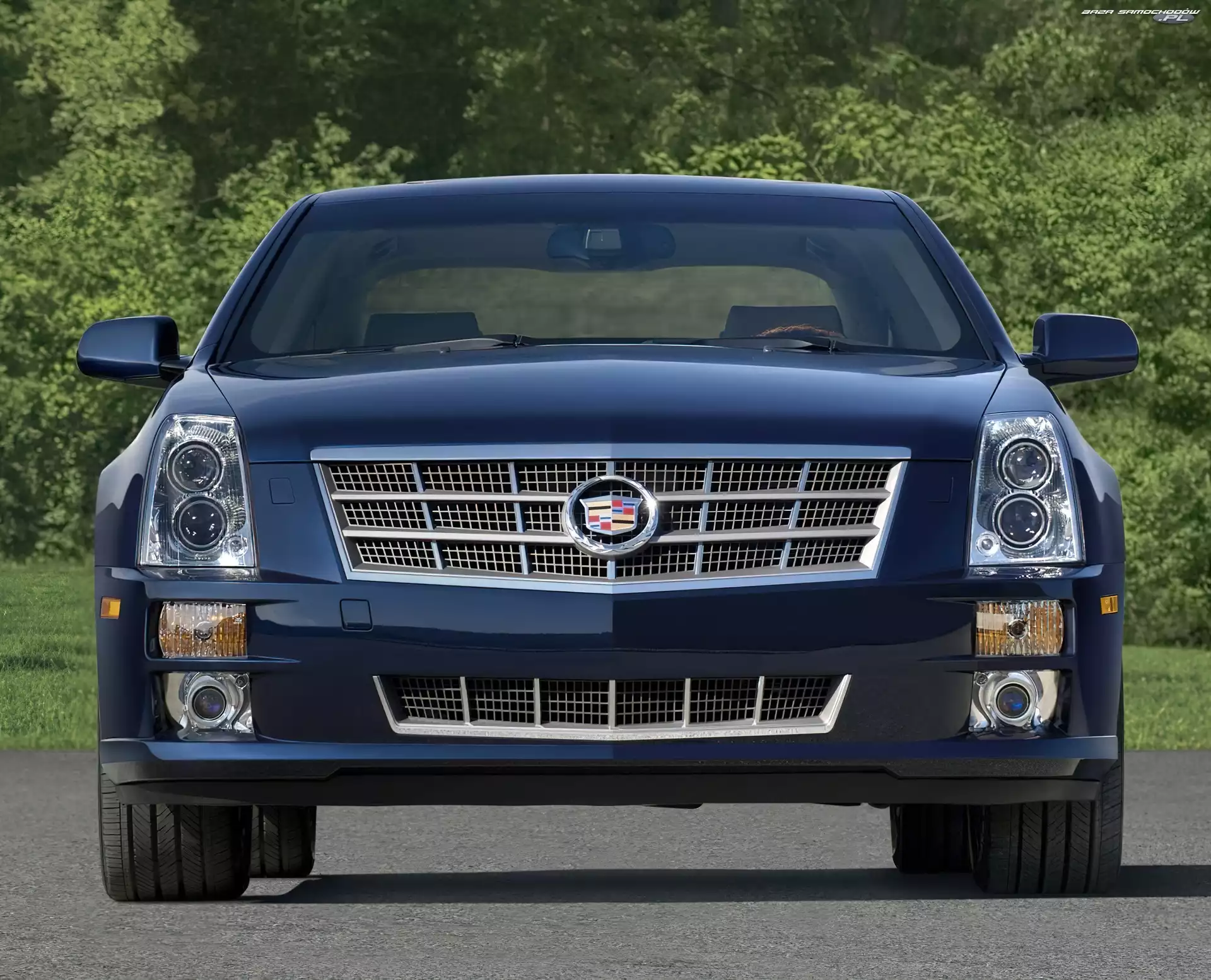 Grill, Przód, Cadillac STS