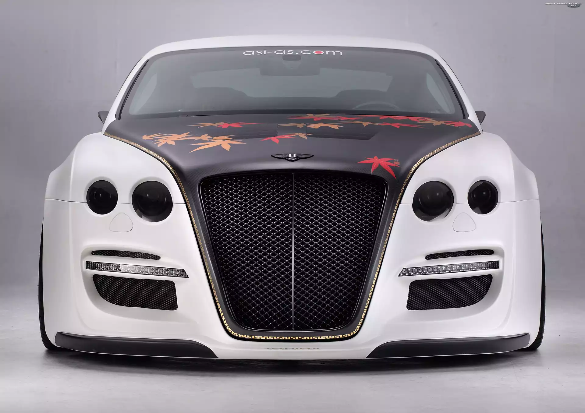 Grill, Bentley Continental, Wielki