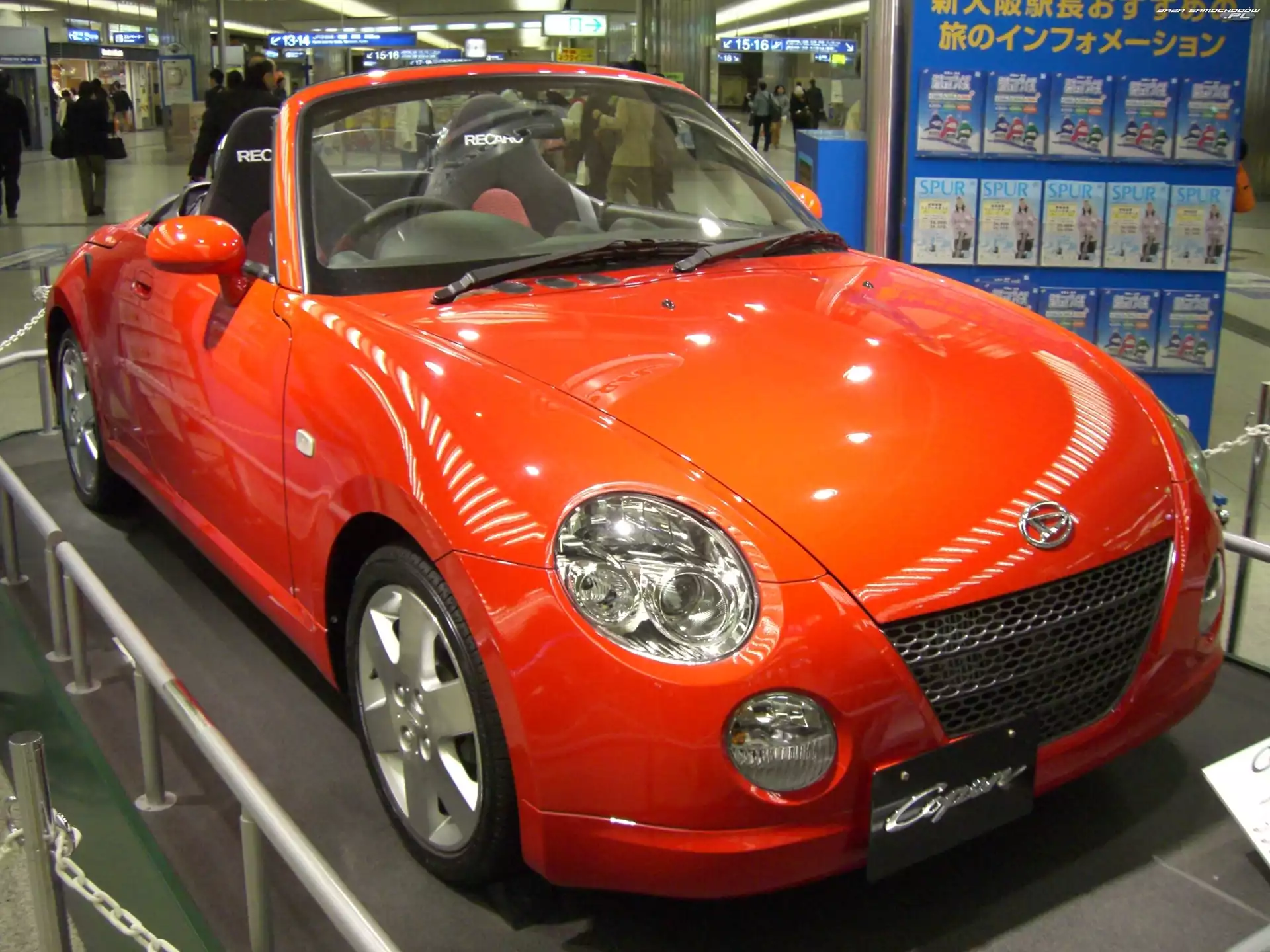 Grill, Czerwone, Daihatsu Copen