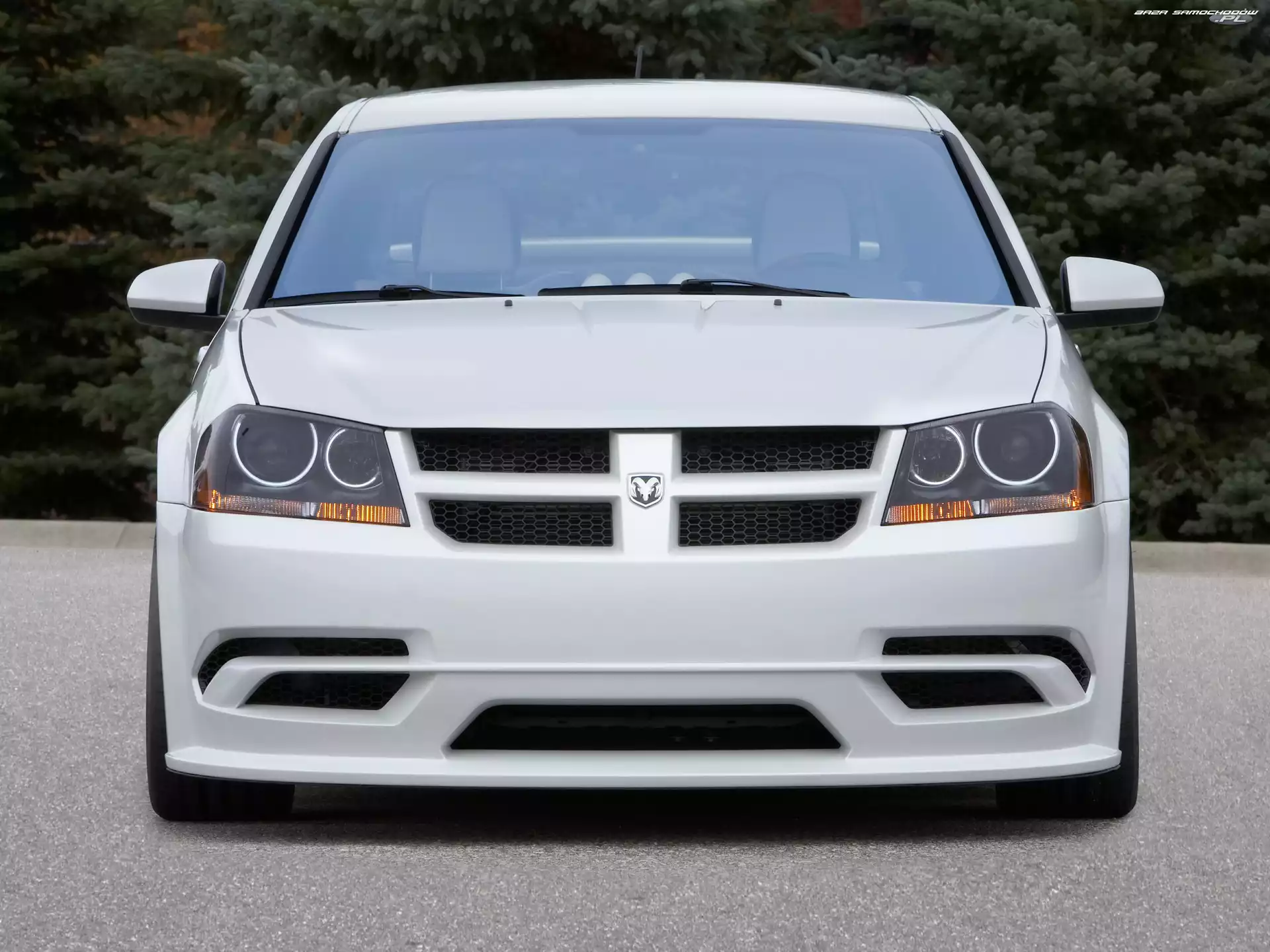 Grill, Przód, Dodge Avenger
