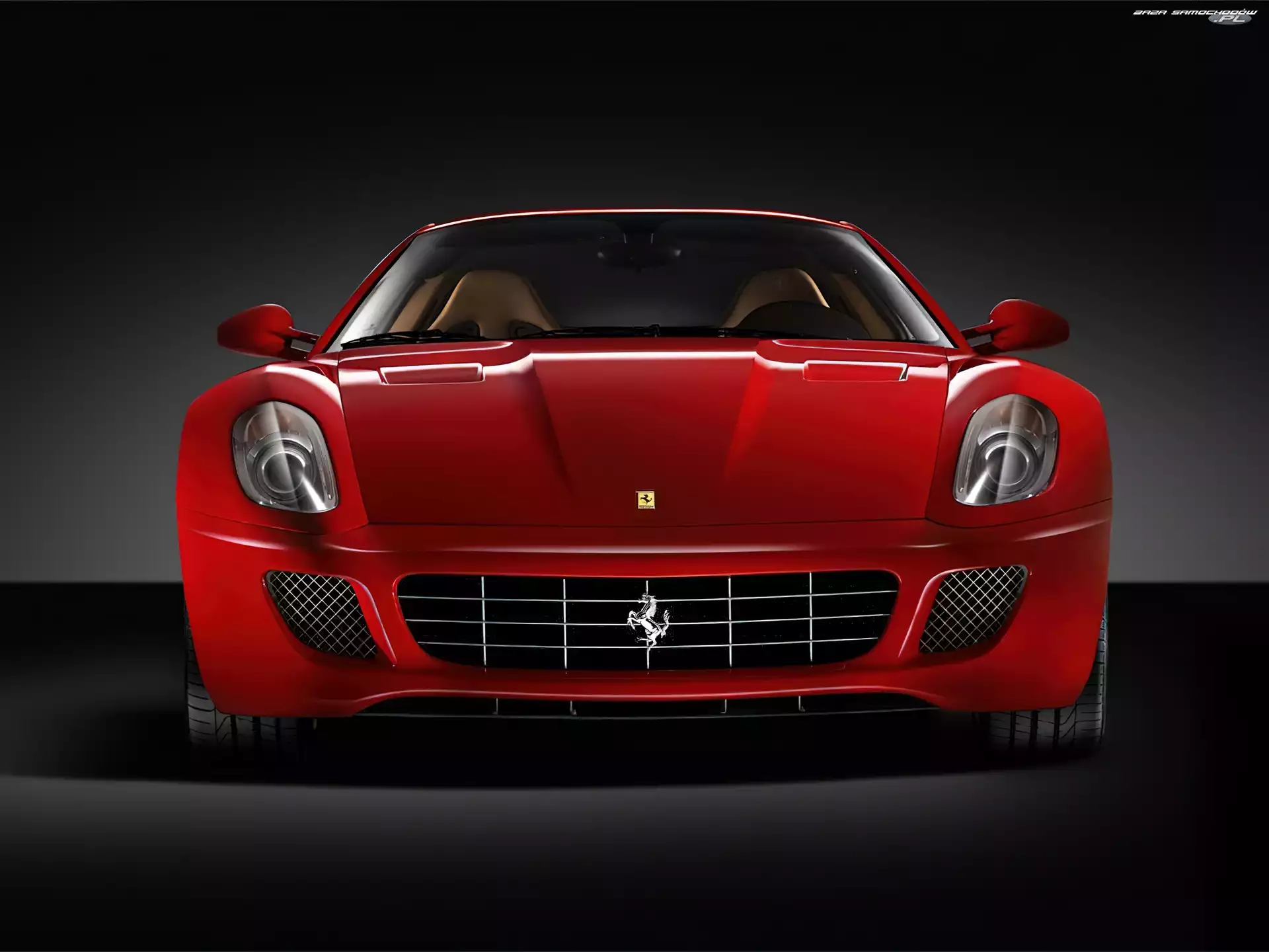 Grill, Przód, Ferrari 599
