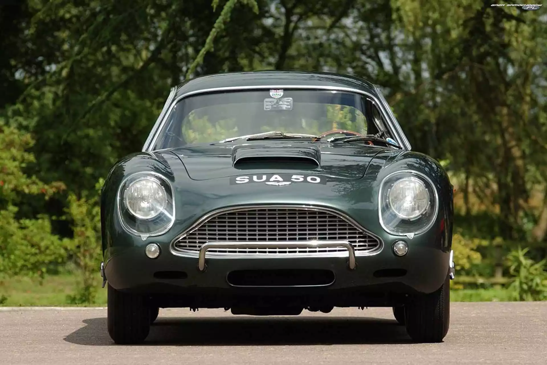 Grill, Przód, Aston Martin DB4