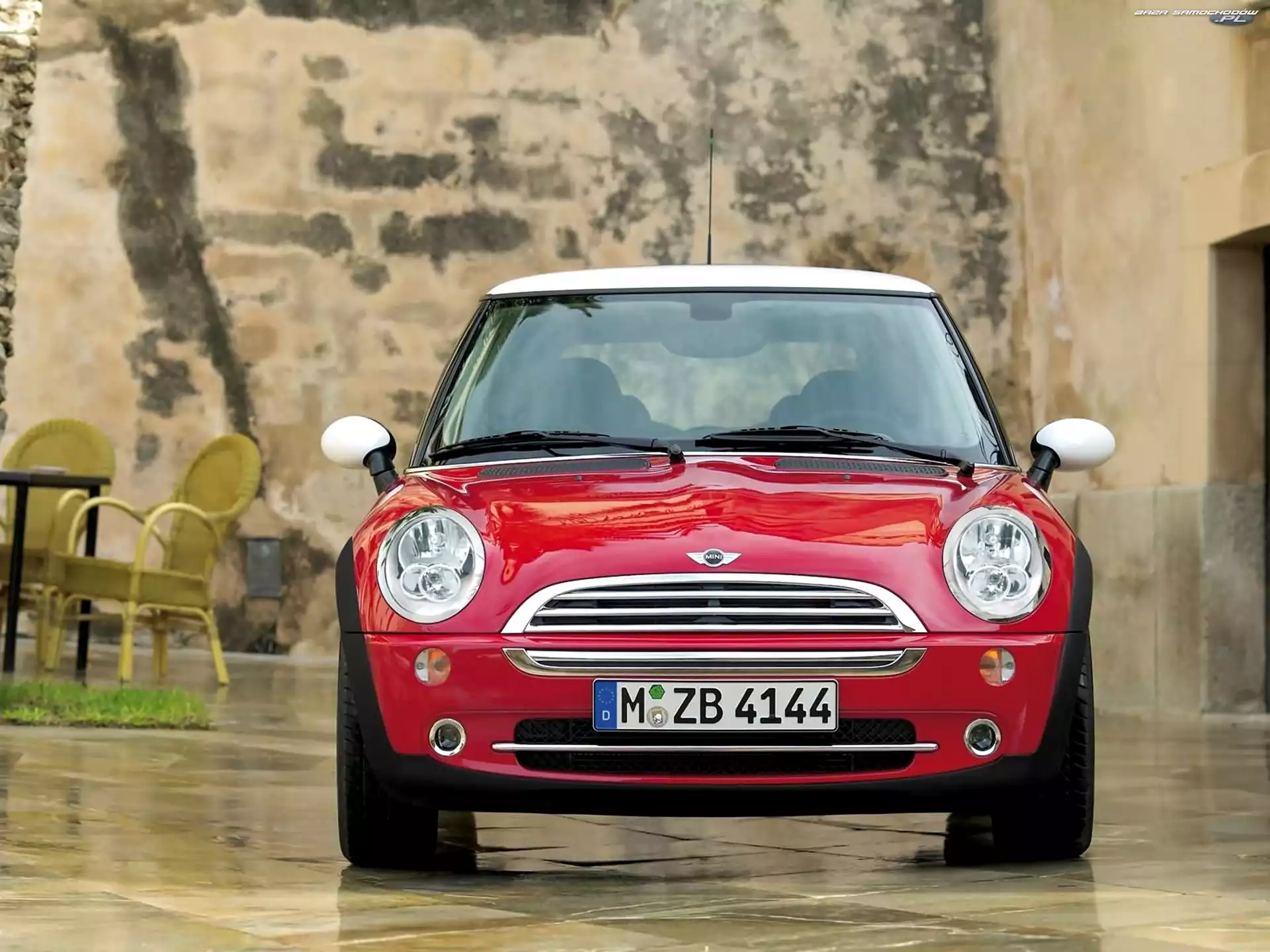 Grill, Przód, Mini Cooper
