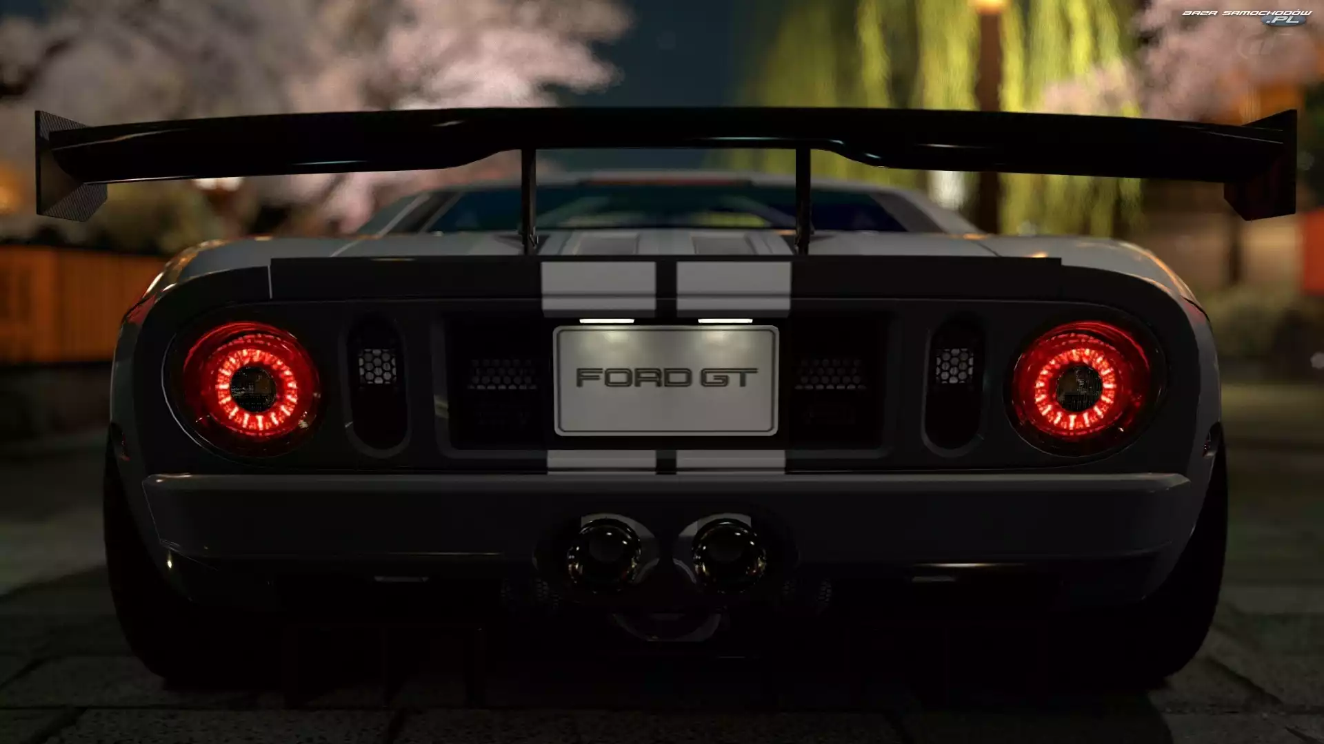 Ford GT, Tył