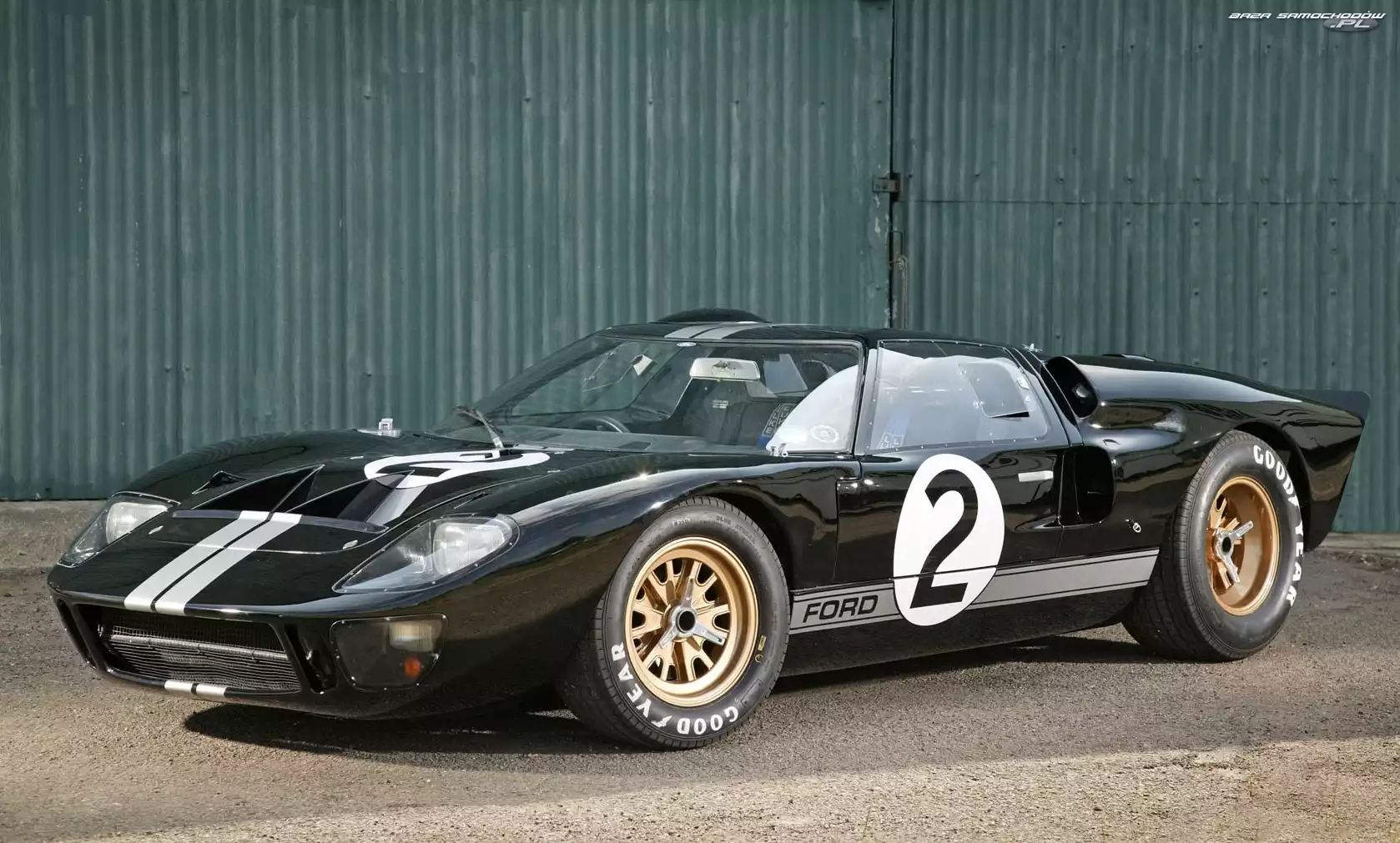 GT 40, Samochód, Czarny