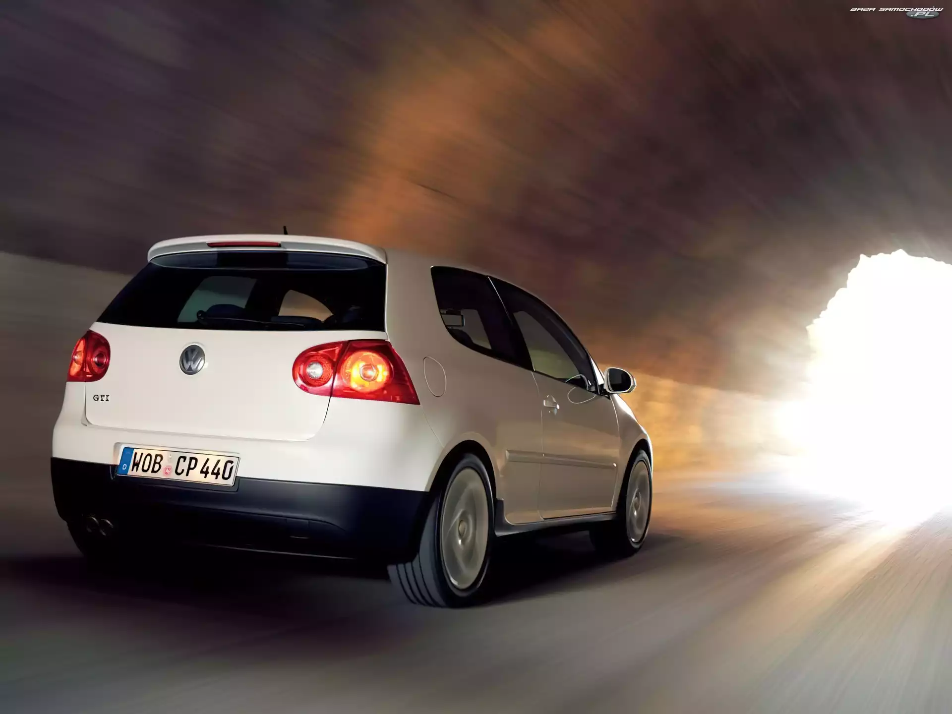 GTI, Volkswagen Golf 5, Białe