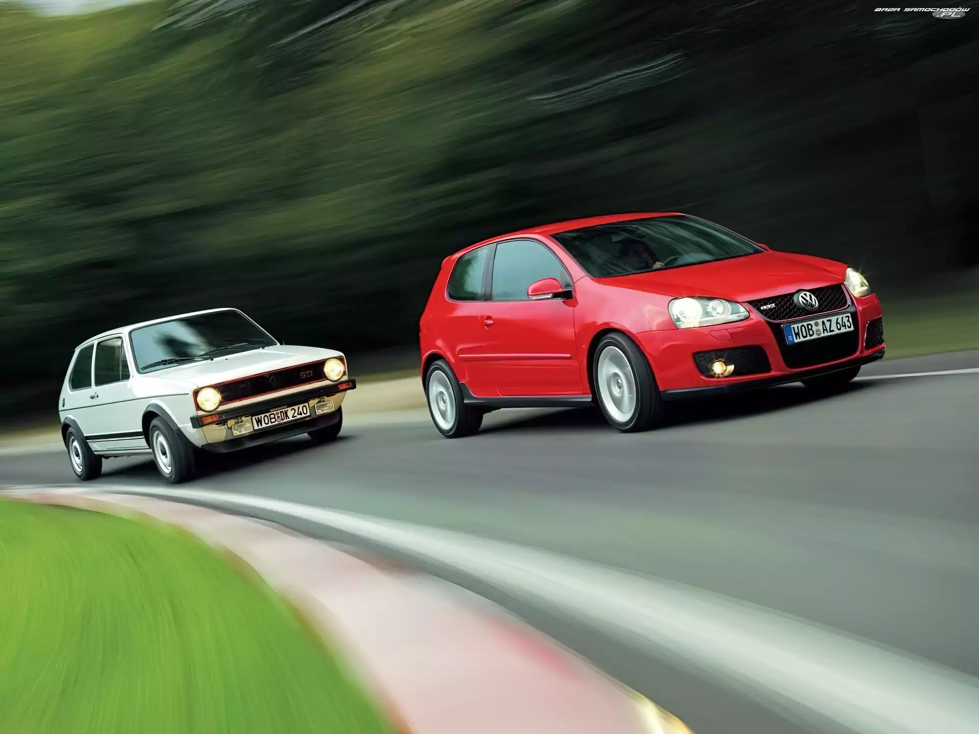 GTI, Golf 5, Golf 1