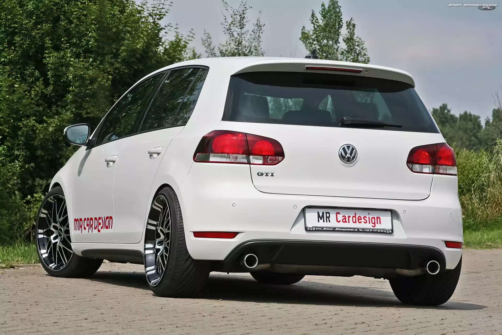 GTI, Biały, Volkswagen Golf 5
