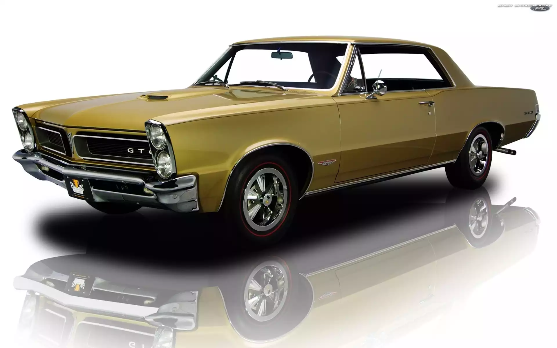 GTO, 1965, Zabytkowy, Samochód, Pontiac
