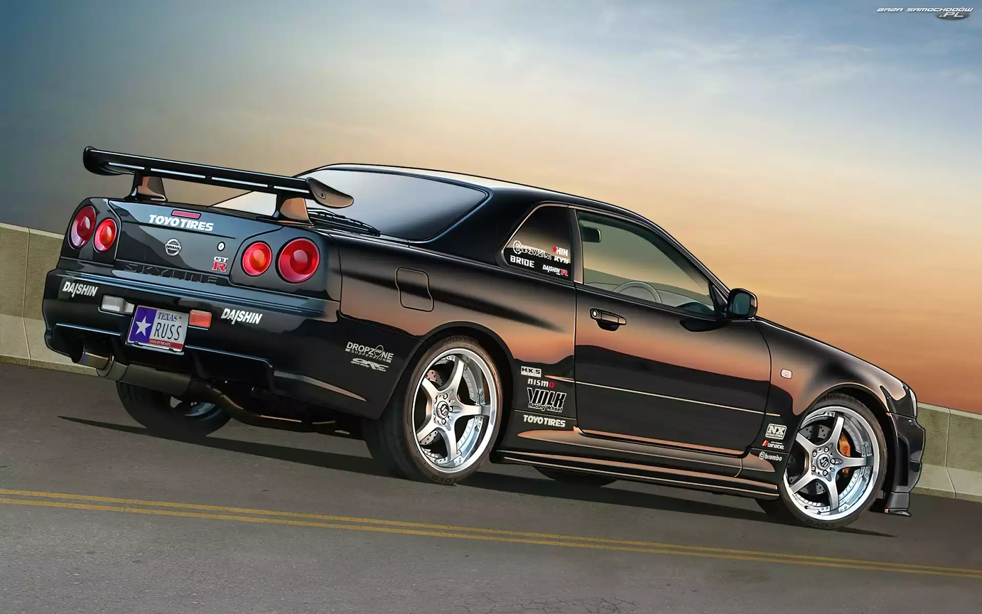 Spojler, Nissan GTR