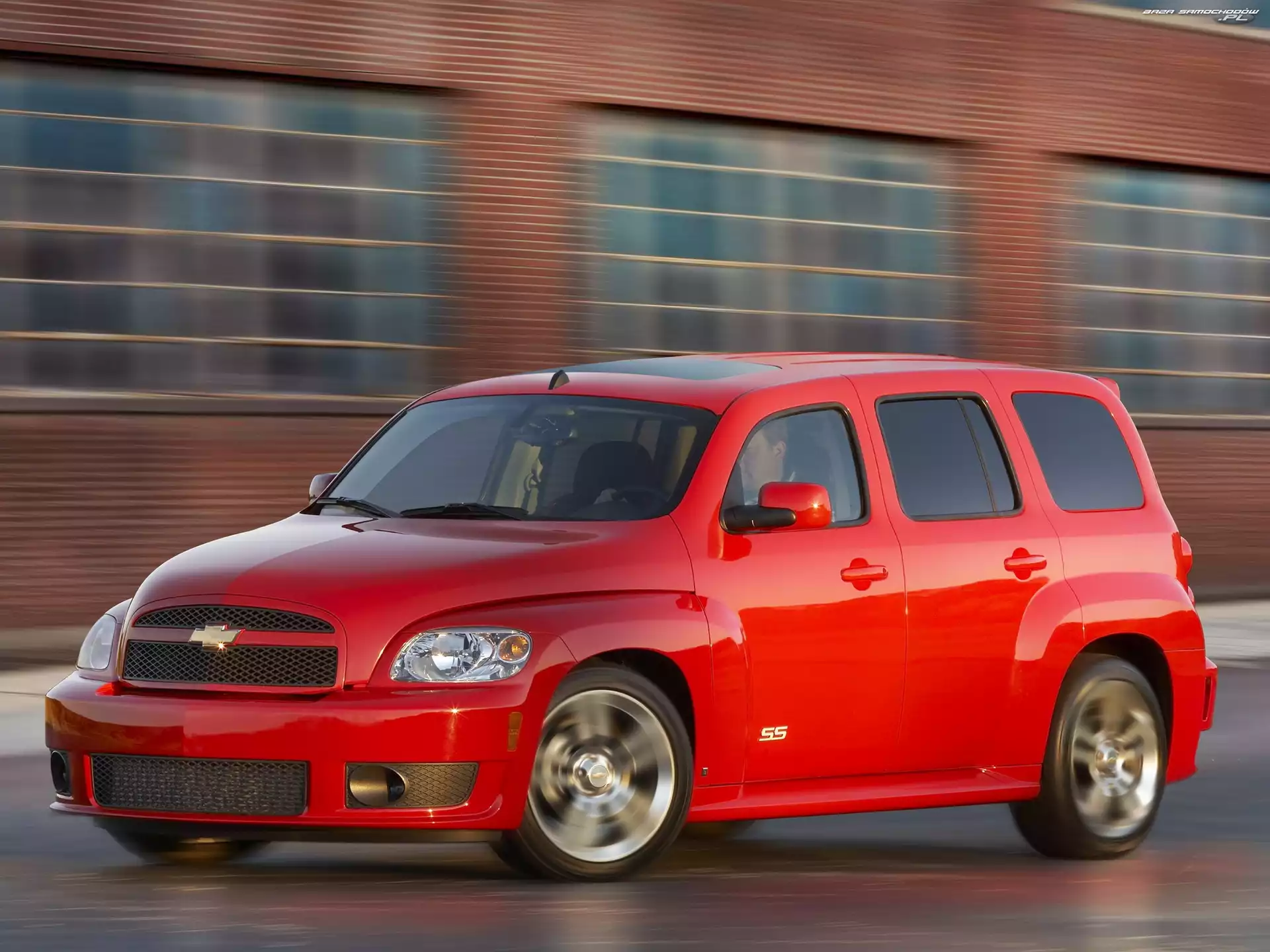 Halogeny, Czerwony, Chevrolet HHR