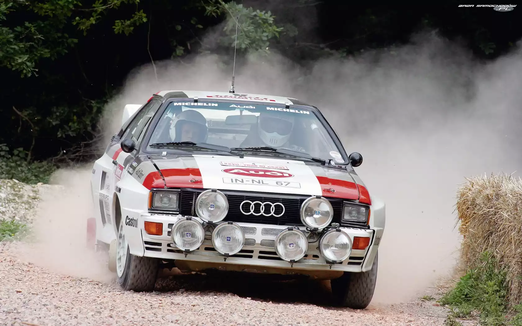 Halogeny, Quattro, Audi, Przód, GT