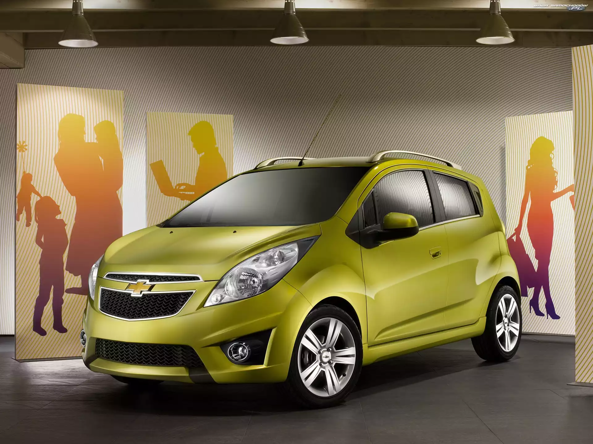 Halogeny, Chevrolet Spark, Atrapa