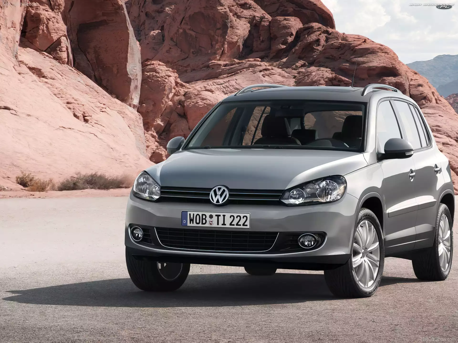 Halogeny, Srebrny, Volkswagen Tiguan