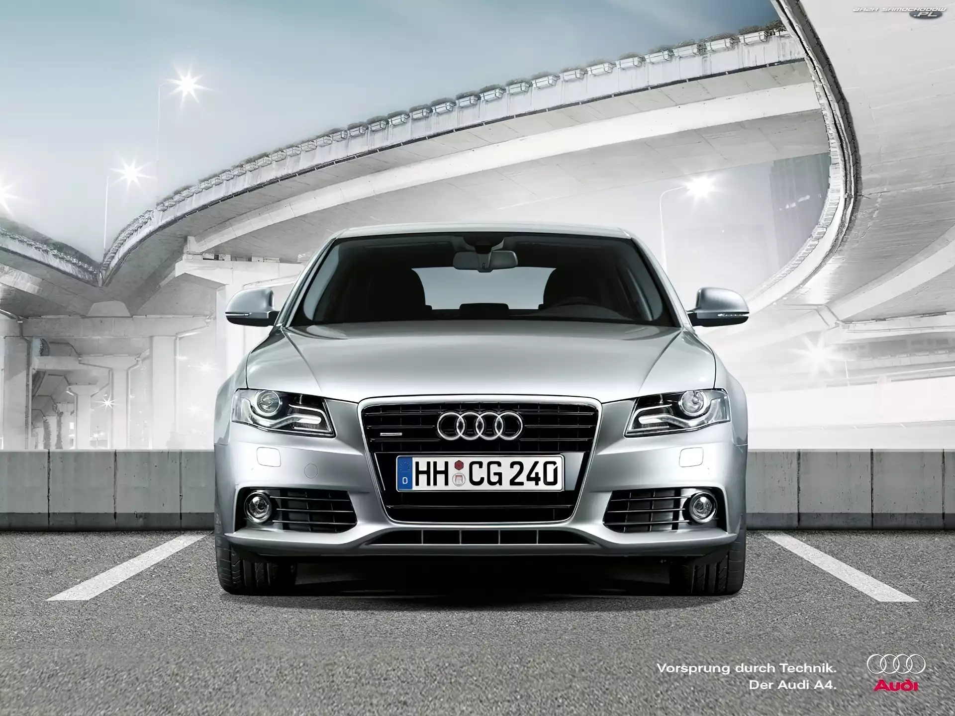 Hamburg, Audi A4 B8, Salon