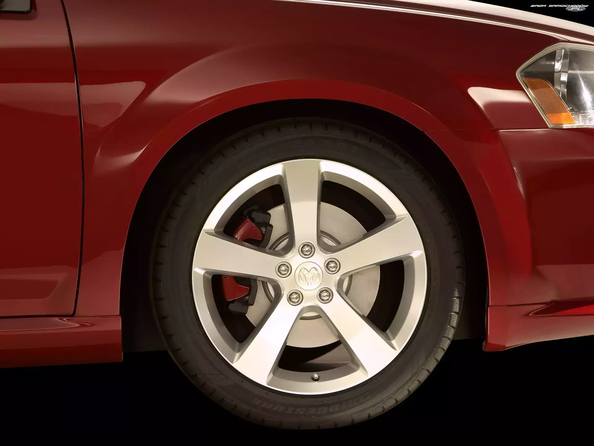 Hamulcowa, Dodge Avenger, Tarcza