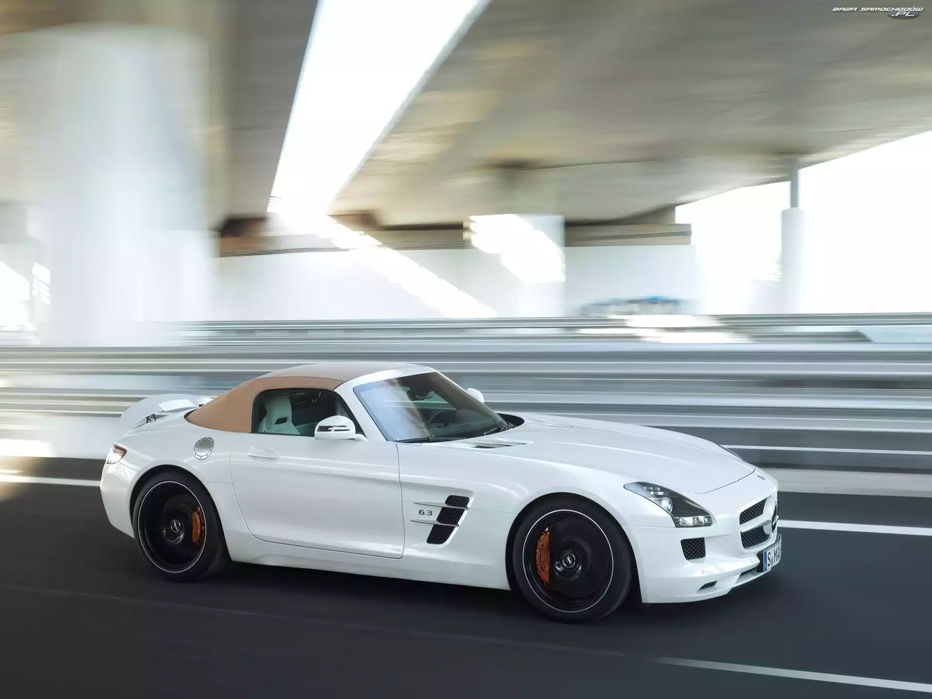Mercedes-Benz SLS Roadster, AMG, Hamulcowe, Zaciski