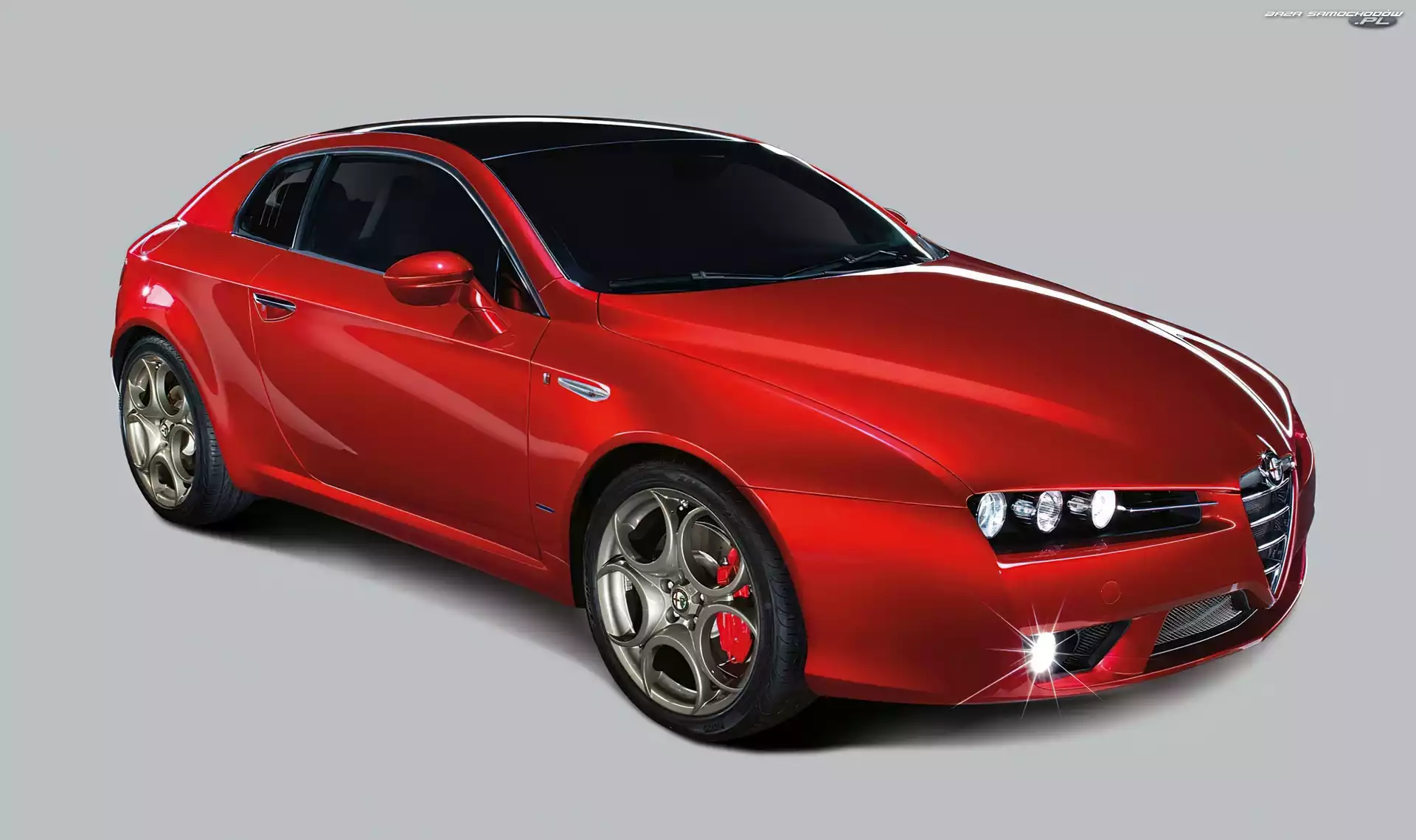 Hamulcowe, Alfa Romeo Brera, Zaciski